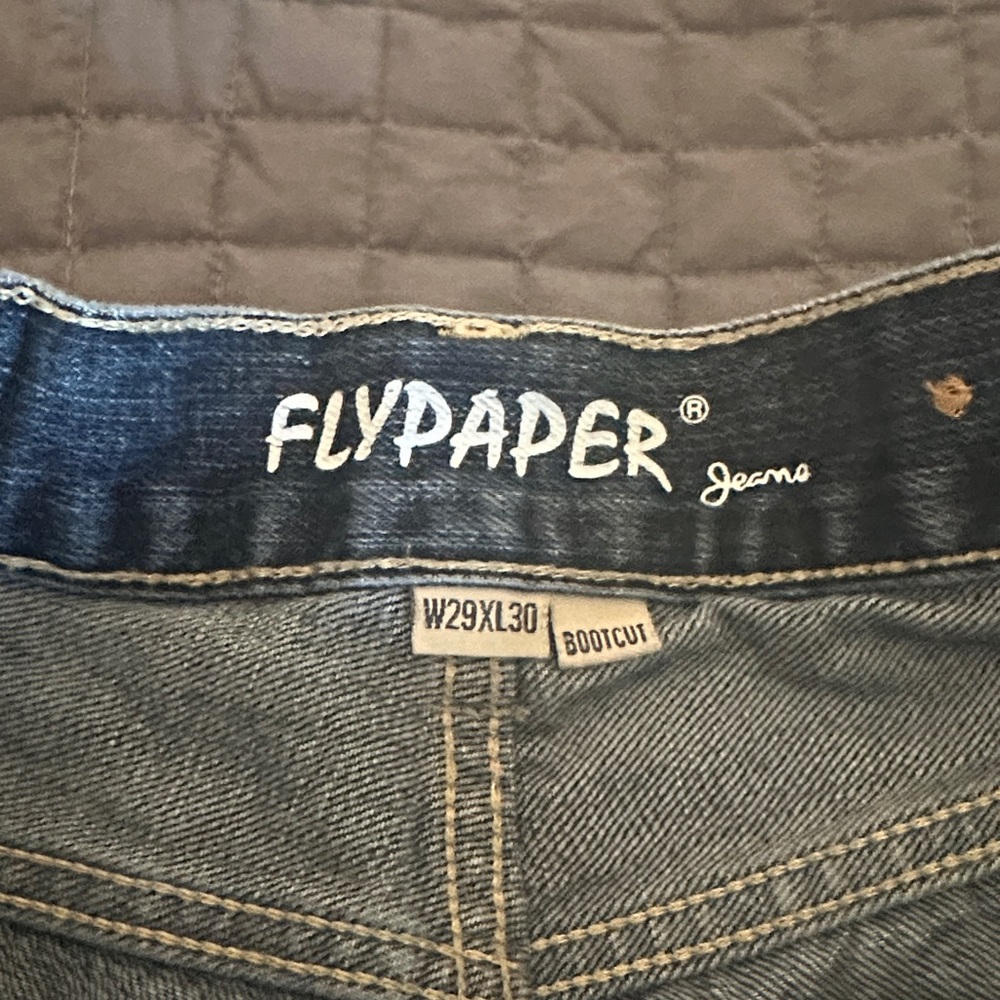 Flypaper Denim Bootcut Jeans in Classic Blue